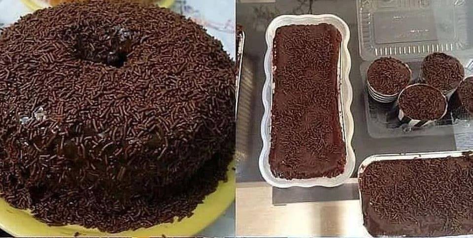 O bolo de chocolate com cobertura de brigadeiro que minha mãe me ensinou 🍫🎂