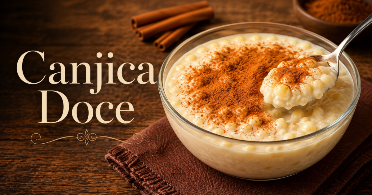 Canjica Doce Cremosa: receita tradicional e fácil de fazer