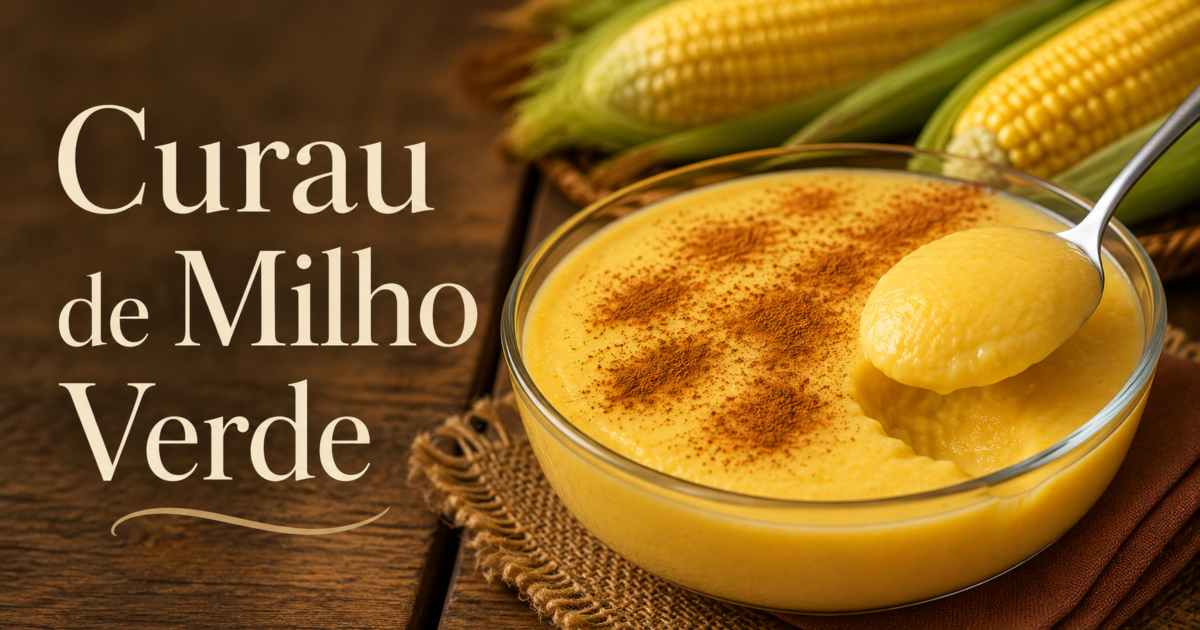 Curau de Milho Verde Cremoso: receita simples e deliciosa
