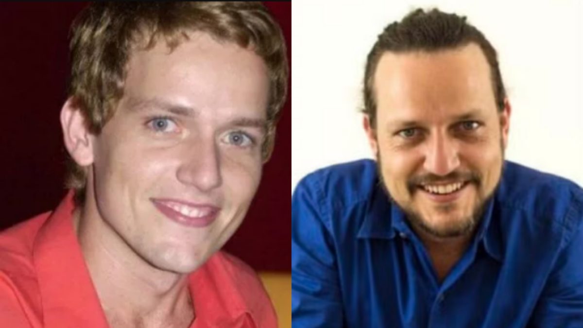 Viúva de Edward Boggiss se emociona durante despedida do ator no Rio